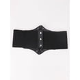 thumbnail image 5 of 1pc Punk Women Grommet Lace Up Fashionable Corset Belt For Dress Decoration or Gothic Costumes party look, 5 of 5