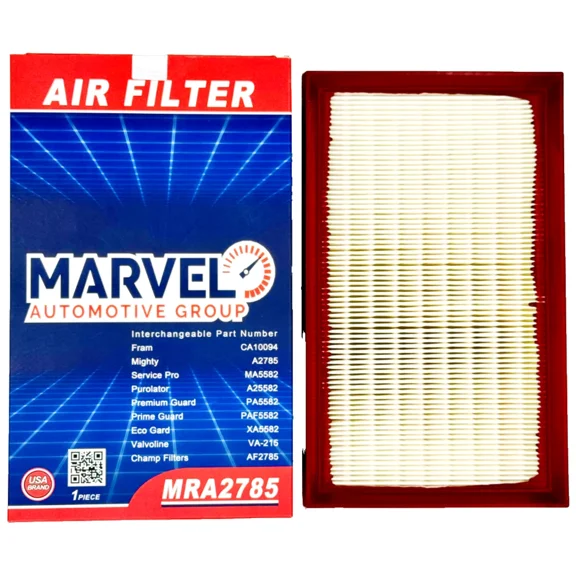 Marvel Engine Air Filter MRA2785 (6E53-9601-EA, FA1785) Fits Ford Fusion 06-09, Mazda 6 09-13, Mercury Milan 06-09