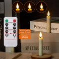 thumbnail image 3 of 24 velas cónicas LED sin llama de Lamp IMAGE con mando a distancia, 3 of 9