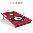 thumbnail image 3 of YouTheFan NCAA Georgia Bulldogs 2' x 3' Cornhole Game, 3 of 6