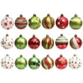 thumbnail image 5 of 6 piezas/caja de adornos de bolas de Navidad de 6 cm, colgante para árbol de Navidad, decoraciones navideñas para el hogar, regalo de Navidad y Año Nuevo, 5 of 5