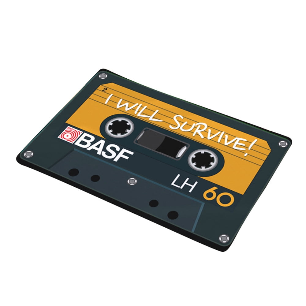 Vintage Cassette Tape Indoor Doormat Non Slip Door Floor Mats Carpet