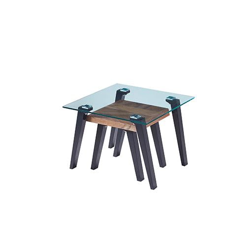 Mesa Lateral Kessa Muebles Daniela Nogal