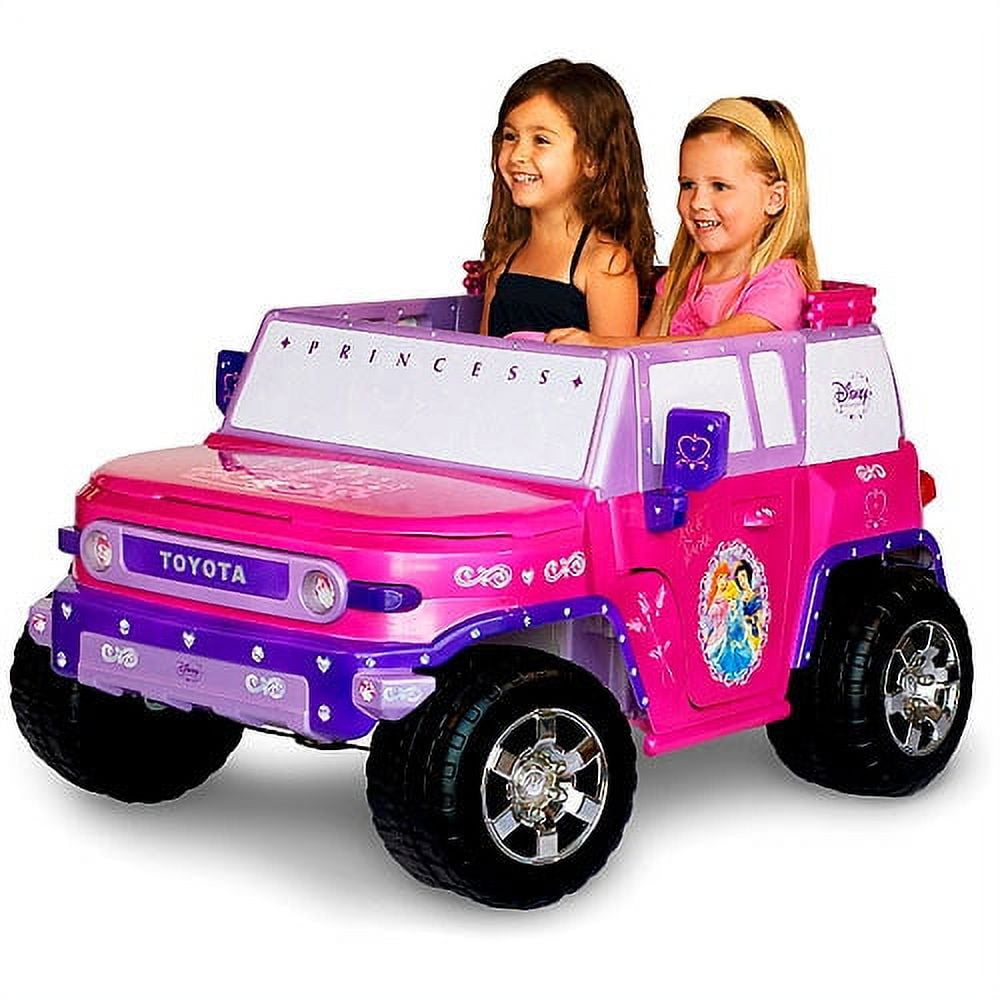 Disney Princess Fj Cruiser 12V Powered Ride-On Toy, Pink