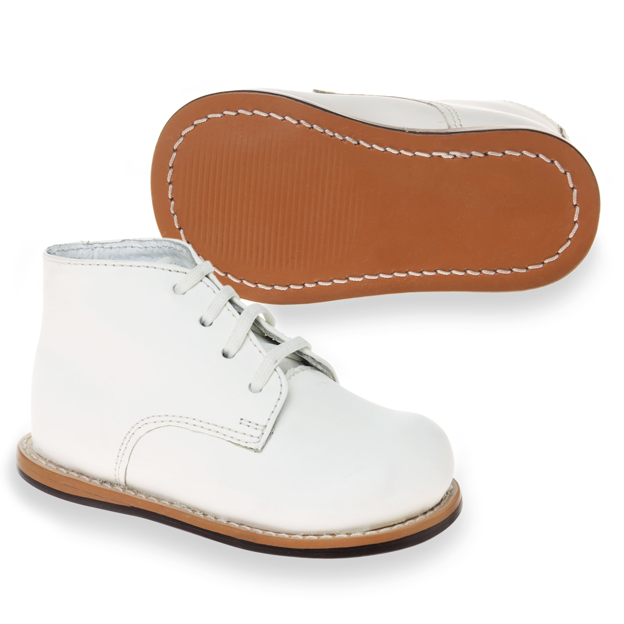 Josmo Unisex Baby First Walker Shoes, Genuine Leather Classic Infant Footwear