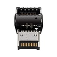 thumbnail image 4 of Placa base de ordenador USB3.1 interfaz TYPE-E 90 grados codo de dirección frontal TYPE-C cableado instalado LYD Componentes informáticos y hardware, 4 of 9
