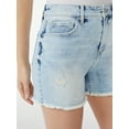 thumbnail image 4 of Sofia Jeans Women's Leona Curvy Midi High Rise Shorts, 4 of 6