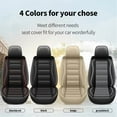 thumbnail image 7 of AOMSAZTO Car Seat Cover,Full Set Faux Leather Breathable Waterproof Seat Protector Compatible Airbag Universal Fit for SUV Sedan Trucks(Grey,Front Seats), 7 of 7