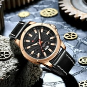Watches Curren For Men Luxury Brand Fashion Quartz Wristwatch With Leather Strap Casual Business Clock Male - Quartz Wristwatches