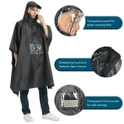 TOMSHOO Poncho,Waterproof Rain RaincoatMat Canopy Shelter Men WomenRain Raincoat Men Raincoat Men Women Rookin Zdhf Siuke