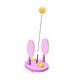 thumbnail image 4 of Pong Balls Paddles Set, Equipo de eje suave elástico, adultos y niños jugando al aire libre en interiores, entrenamiento de tenis de mesa juego pong rosa, 4 of 8