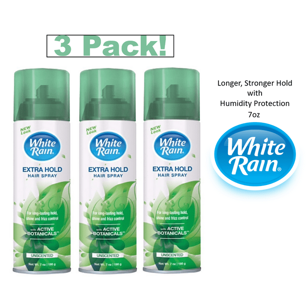 White Rain Hair Spray Unscented (7oz) Pack of 3! - Walmart.com