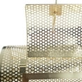 thumbnail image 3 of Gold Polished Brass Raffle Ticket Drum -Holds up to 2500 Tickets or 80 Ping Pong Balls, 3 of 6