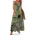thumbnail image 1 of quien ama los tonos oliva Vestido sin mangas Vestido de verano para mujer 2024 Vestidos de fiesta Vestido para mujer Verano, 1 of 7