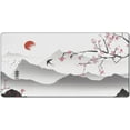 thumbnail image 6 of Japanese Sakura Mouse Pad Extended Gaming Mouse Pad (47.3x23.6 in) Large Cherry Blossom Non-Slip Rubber Base Desk Protector with Stitched Edges White Full Desk Mousepad XXXXL, 6 of 6