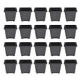 thumbnail image 6 of Square Plastic Nursery Pots for Growing Starter Plants for Garden Decoration, 6 of 9