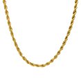 thumbnail image 5 of Collar de cadena torcida de tendencia de moda, pulsera, collar grueso, collar de pareja simple de alta gama, 5 of 5