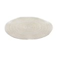 thumbnail image 4 of Set Of 6 Round Braided Placemat 30Cm Table Mats For Dining Table Woven Placemat Biege YIWEI, 4 of 9