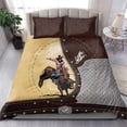 thumbnail image 3 of Bull Riding Bedding Set Cowboy Courage Rodeo DT03, 3 of 7