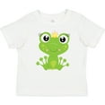 thumbnail image 3 of Inktastic Cute Frog, Green Frog, Frog Princess, Crown Girls Baby T-Shirt, 3 of 5