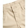 thumbnail image 3 of Beverly Hills Polo Club Girls' School Uniform Pants - 2 Pack Stretch Skinny Fit Khaki & Navy Uniform Pants (4-16), 3 of 7
