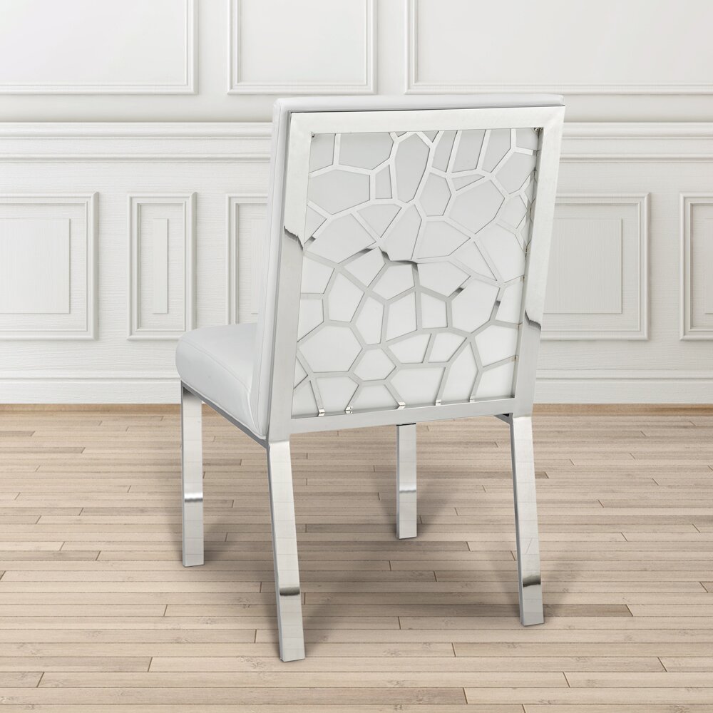 Almodovar Modern Premium Upholstered Dining Chair, Back Style: Solid back, Adult Assembly Required: Yes - image 5 of 6