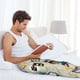 thumbnail image 5 of Fotbe Animals Driving Police Car Pantalones de Pijama para Hombre, Pantalones de Dormir, Pantalones de Casa con Cintura Ajustable y Bolsillos-Large, 5 of 6