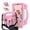 Pink, variant on Dteck for iPad Mini 7 Case 8.3 inch Kids, for iPad 7th Case A17 Pro 2024, for iPad 6th Gen Case 2021, EVA Shockproof Cover with Strap Stand Handle, Purple