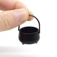 thumbnail image 1 of Mini olla de Metal en miniatura Hugo para casa de muñecas utensilios de cocina 1/12, 1 of 10