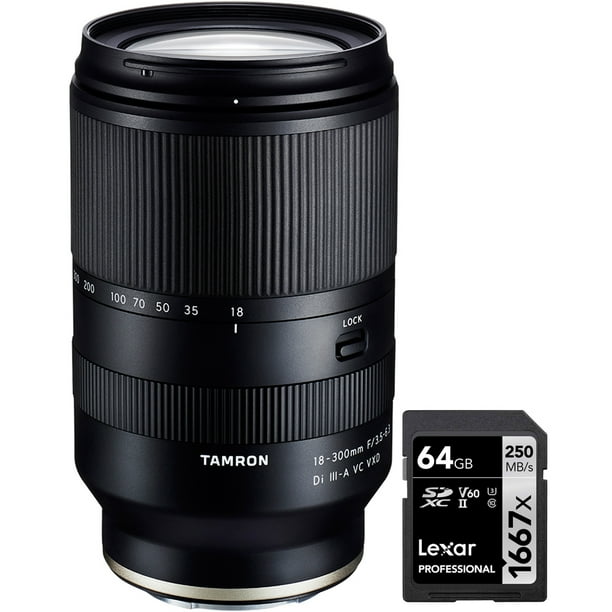 Tamron AFB061S-700 18-300mm F3.5-6.3 Di III-A VC VXD Lens for Sony