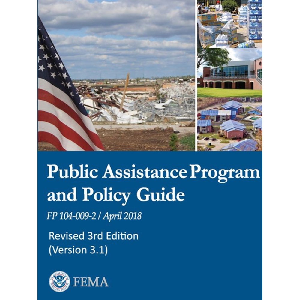 Public Assistance Program and Policy Guide 3rd Revised Edition
