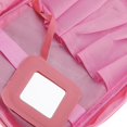 thumbnail image 4 of Bolsa de maquillaje a Prueba de Agua bolsa de almacenamiento de Gran Capacidad Organizador de Viajes rosado Yinane Maletín de maquillaje, 4 of 8