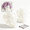 2*White, variant on Gothic Skull Wall Vase, Hangable and Freestanding Tabletop Flower Vase for Gothic Home Decor