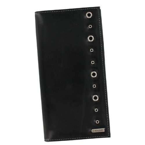 Business Card Book Holder Black 96 Card Capacity Faux Leather