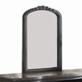 thumbnail image 3 of Poundex Furniture Wood Vanity Set with Stool and Mirror in Gray Color, 3 of 10