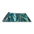 thumbnail image 2 of Ahgly Company Indoor Rectangle Abstract Light Blue Modern Area Rugs, 2' x 3', 2 of 4