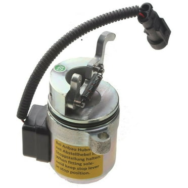 12V Fuel Shutoff Solenoid 6686715 for Bobcat 863 864 873 883 A220 A300