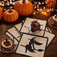 thumbnail image 2 of SLYNSHome 20Pcs Witch Disposable Tableware Paper Napkins Vintage Printed Table Supplies For Halloween Dinner Holiday Party Tabletop Decor, 2 of 6