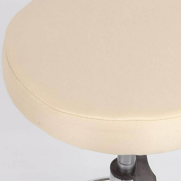 serony Housse de Tabouret de Bar Surface Lisse Ronde Levage Housse de Siège de Chaise Ronde Levage Housse de Siège de Chaise Ronde Salon Beige_30x10cm