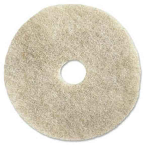 Natural Light Soft Binder Floor Pad, 5 Per Carton - 20 in.