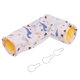 thumbnail image 1 of Túnel de esquina para hámster, cama suave lavable a máquina para mascotas pequeñas, para conejillo de indias, planeador del azúcar, 1 of 14