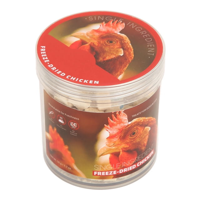 Freeze Dried Chicken, Cat Freeze Dried Treat High Nutrient Content FD Freeze Drying Process Easy To Digest For Dogs ANGGREK AC8355