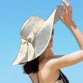 thumbnail image 2 of Women's Party Hat Party Street Holiday Bow Solid Colored Light Blue Beige Hat White Pink Fall Winter, 2 of 5