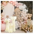 3PCS Cylinder Stands for Party, Cake Tables Pedestal Stand with Plate