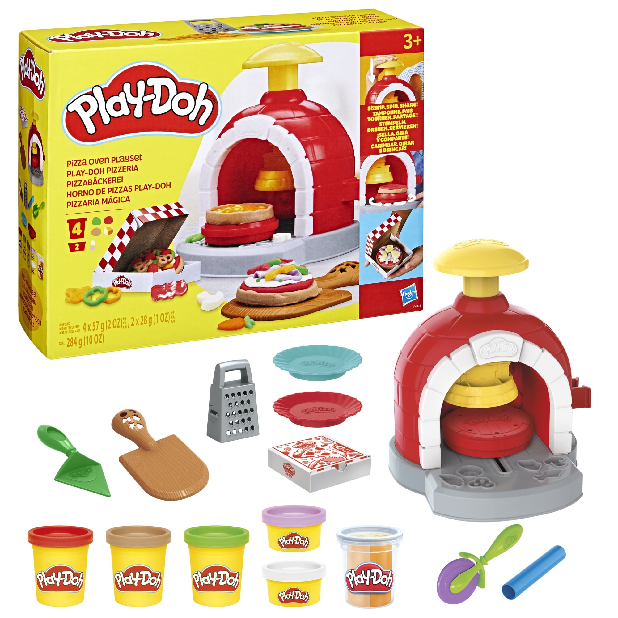 Play-Doh Kitchen Creations Pizza Oven Playset, Ages 3 years and up