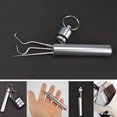 thumbnail image 4 of 6 PCS Portable Stainless Toothpick,Metal Toothpick,Reusable Toothpicks and Toothpick Holder for Various Dining Scenes Especially Outdoor Picnic Camping Traveling Supplies, 4 of 5