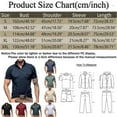 thumbnail image 2 of Mens Polo Shirts Male Spring Summer Cotton Short Sleeve Button Pocket Collar Solid Color Sports Daily-Wear, 2 of 4