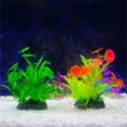 thumbnail image 6 of 5PCS Simulation Water Grass Aquariums Decoration Green Plant with Base for Fishtanks Environment Enhancing Safe Hideouts, 6 of 16