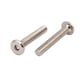 thumbnail image 2 of sourcing map M6X40mm Tornillo Chapado En Níquel De Metal De Muebles De Cabeza Hexagonal 16Pcs, 2 of 3