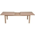 thumbnail image 5 of Meridian Furniture Newport 86.75" / 108" Natural Acacia Wood Outdoor Patio Dining Table, 5 of 12